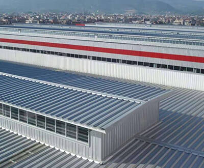 人字坡側開排煙天窗